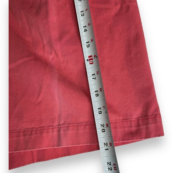 Polo Ralph Lauren Shorts Mens 36 Pleated Tyler Chino Prep Loose Salmon Read - Picture 6 of 11